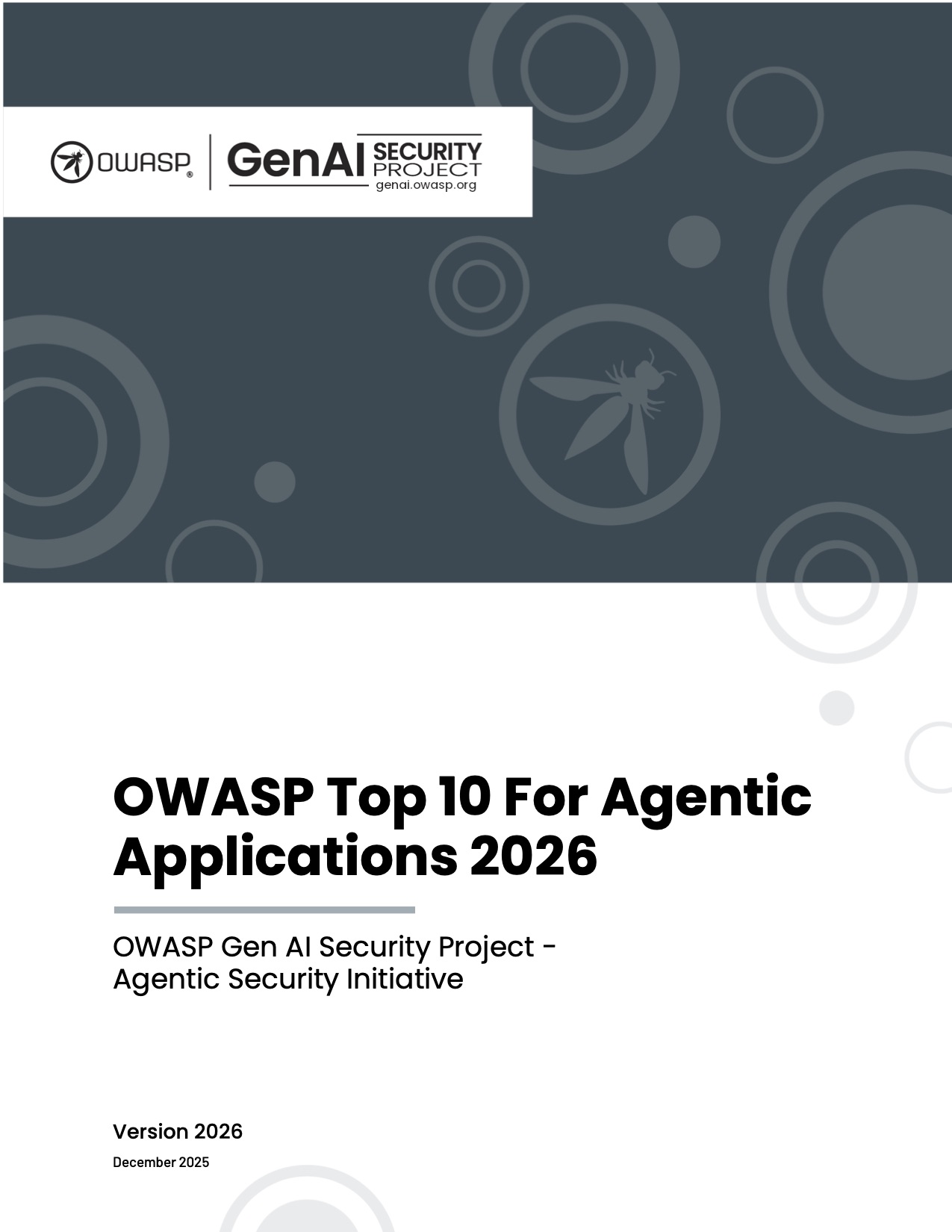OWASP Top 10 for Agentic Applications